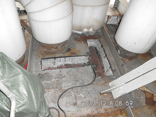 Furnace cooling reduction site
